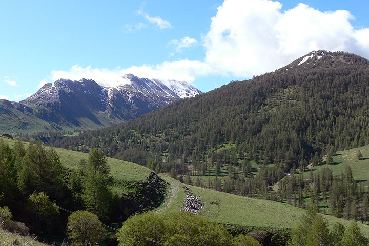 Col de Larche: vuorimaisema