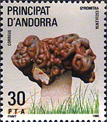 Korvasieni Andorran postimerkissä