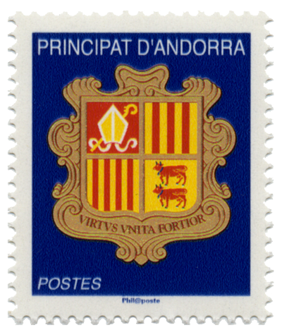 Andorran postimerkki